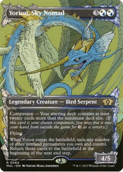 Yorion, Nômade Celeste