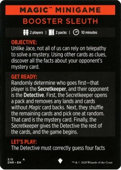Booster Sleuth // Booster Sleuth (cont'd)