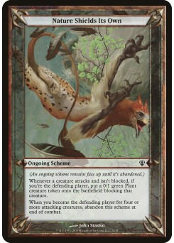 Nature Shields Its Own