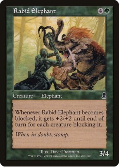 Elefante Raivoso