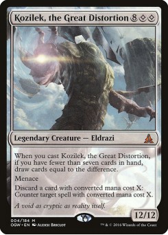 Kozilek, a Grande Distorção
