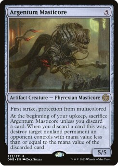 Mastícora de Argento