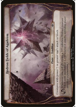 Hedron Fields of Agadeem