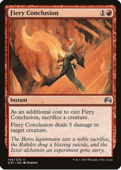Conclusão Flamejante