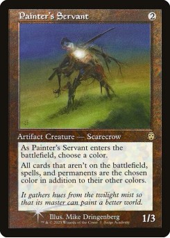 Painter's Servant