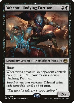 Yahenni, Undying Partisan