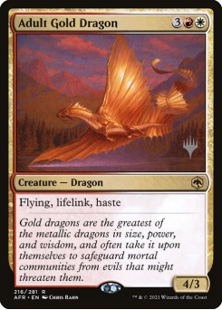 Adult Gold Dragon