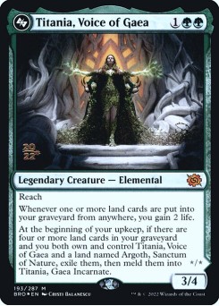 Titania, Voice of Gaea