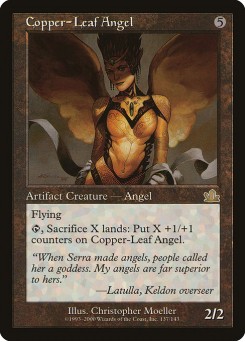 Anjo de Penas de Cobre