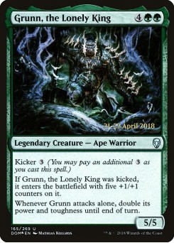 Grunn, the Lonely King