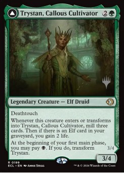 Trystan, Callous Cultivator // Trystan, Penitent Culler