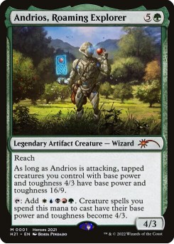 Andrios, Roaming Explorer