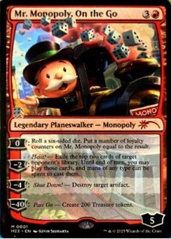 Mr. Monopoly, On the Go