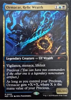 Ormacar, Relic Wraith