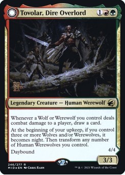 Tovolar, Dire Overlord // Tovolar, the Midnight Scourge