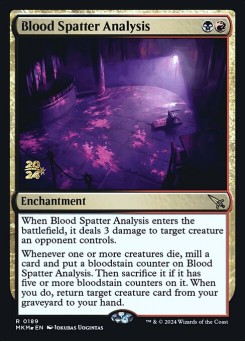 Blood Spatter Analysis
