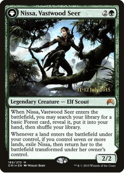 Nissa, Vastwood Seer // Nissa, Sage Animist