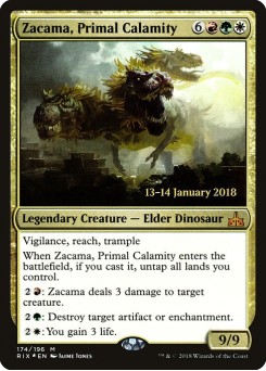 Zacama, Primal Calamity