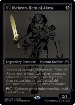 Kytheon, Hero of Akros // Gideon, Battle-Forged