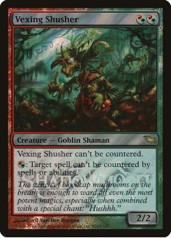 Vexing Shusher