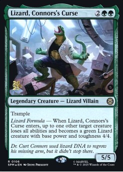 Lizard, Connors's Curse