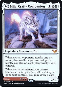 Mila, Crafty Companion // Lukka, Wayward Bonder