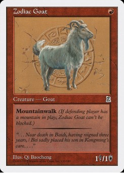 Zodiac Goat