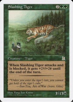 Slashing Tiger