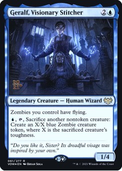 Geralf, Visionary Stitcher