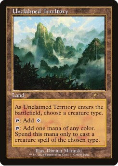 Unclaimed Territory
