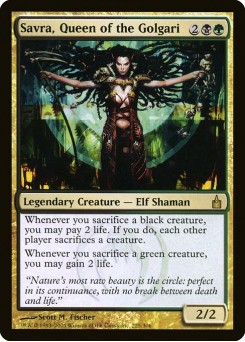 Savra, Rainha dos Golgari