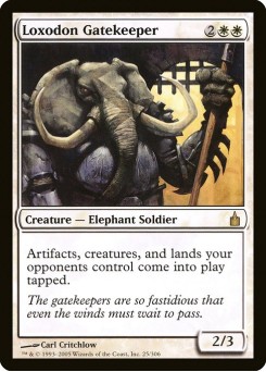 Porteiro Loxodonte