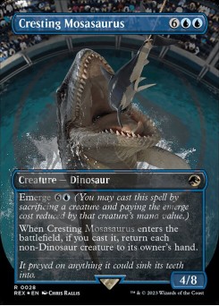 Cresting Mosasaurus