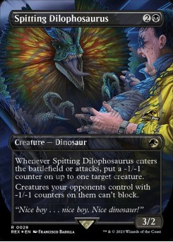 Spitting Dilophosaurus