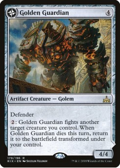 Golden Guardian // Gold-Forge Garrison