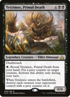 Tetzimoc, Morte Primordial