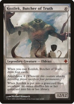 Kozilek, Carniceiro da Verdade