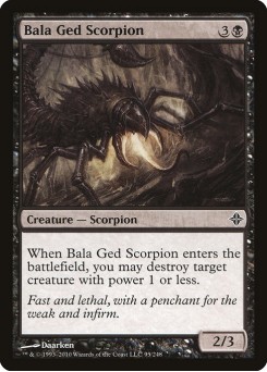 Escorpião de Bala Ged