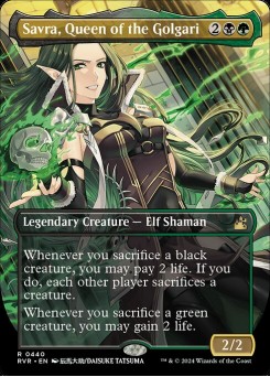 Savra, Rainha dos Golgari