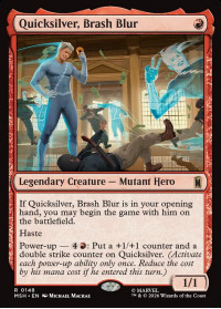 Quicksilver, Brash Blur