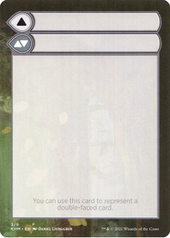 Double-Faced Substitute Card