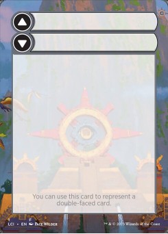 Double-Faced Substitute Card