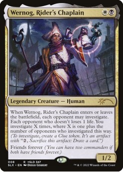 Wernog, Rider's Chaplain