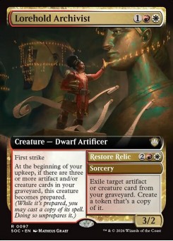 Lorehold Archivist // Restore Relic