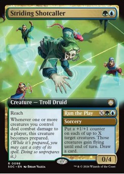 Striding Shotcaller // Run the Play