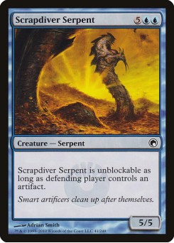 Serpente Mergulhadora de Sucata