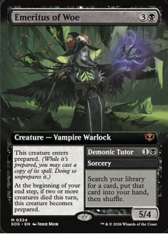 Emeritus of Woe // Demonic Tutor