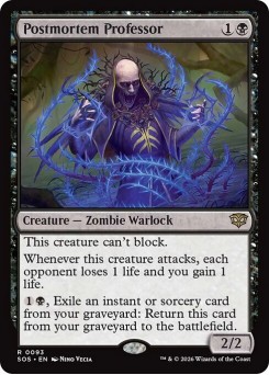 Postmortem Professor