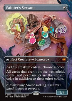 Painter's Servant