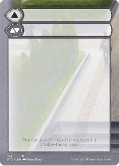 Double-Faced Substitute Card